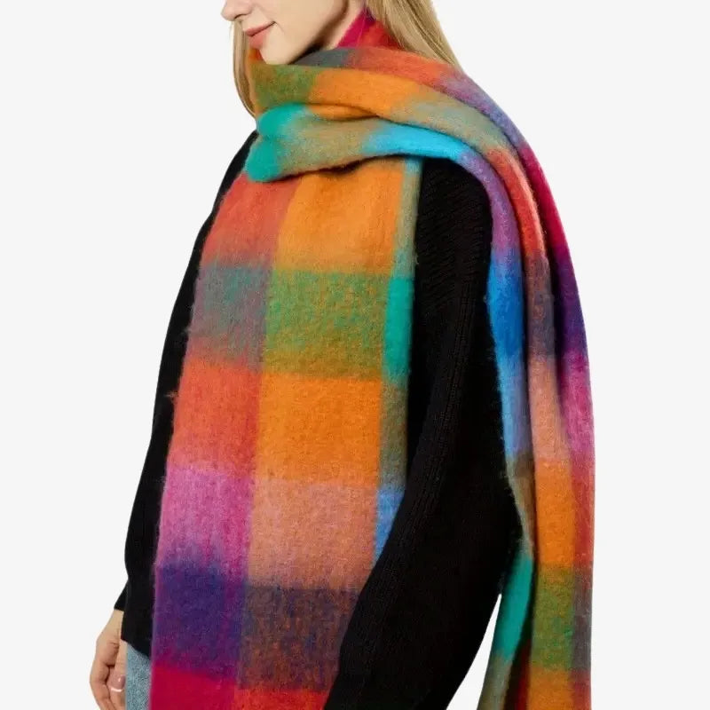 Écharpe Arc-en-Ciel Douillet