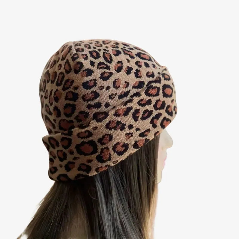 Fierce Leopard Beanie