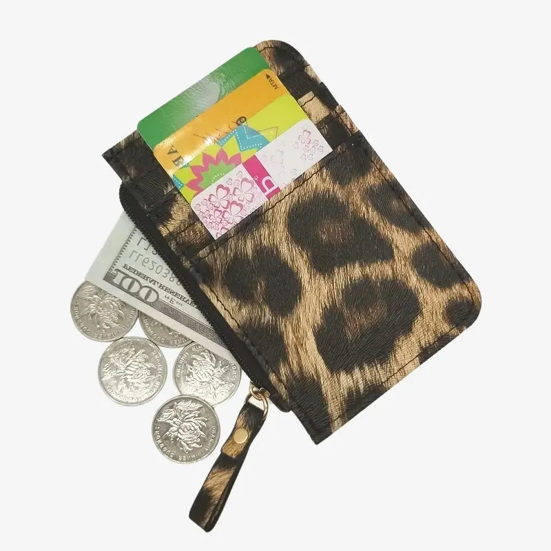 Wild Leopard Wallet