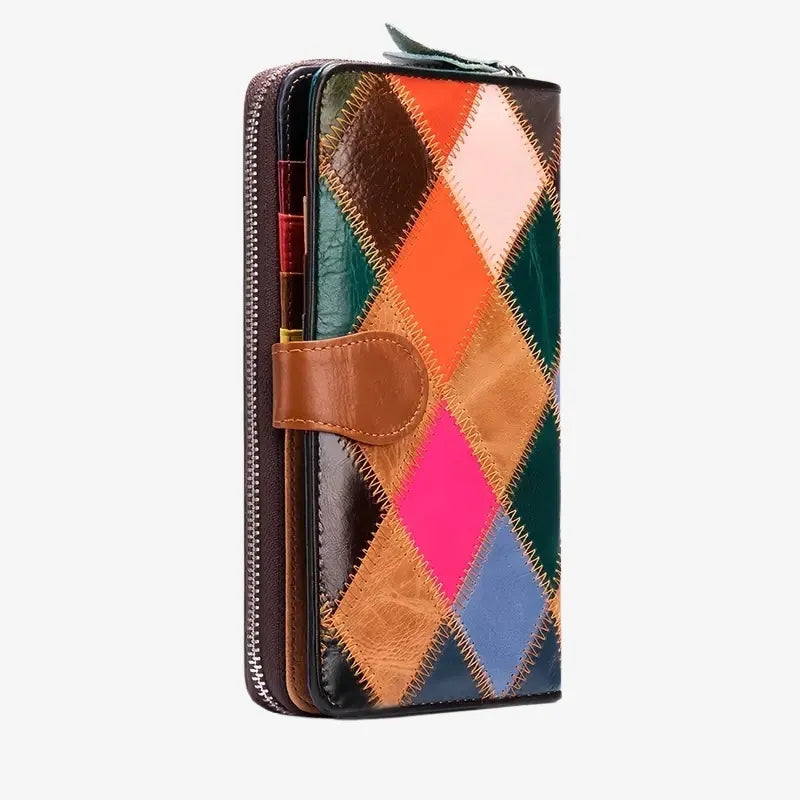 Rainbow Leather Wallet
