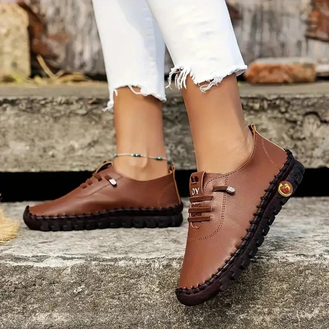 Chaussures Légères en Cuir Antidérapante