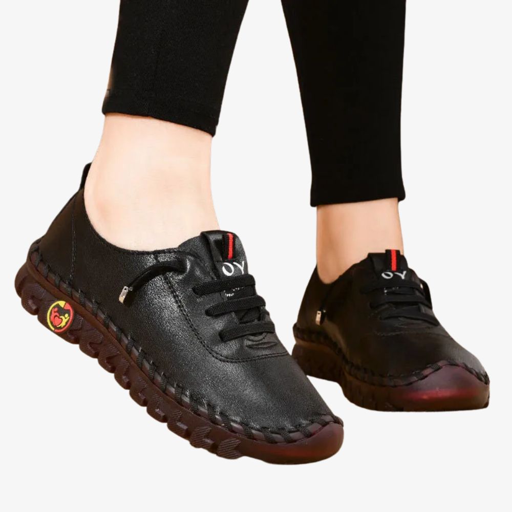 Maya - Chaussures Légères en Cuir Antidérapante