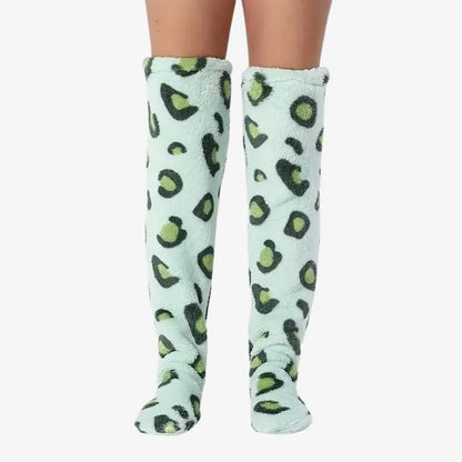 Chaussettes Douceur Léopard