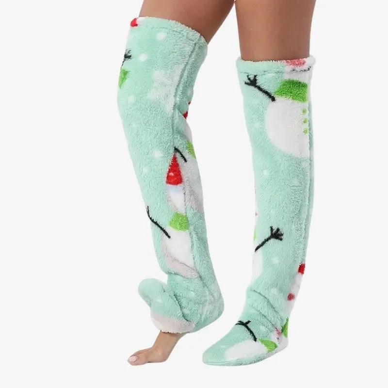 Chaussettes Polaires Flocon d'Hiver
