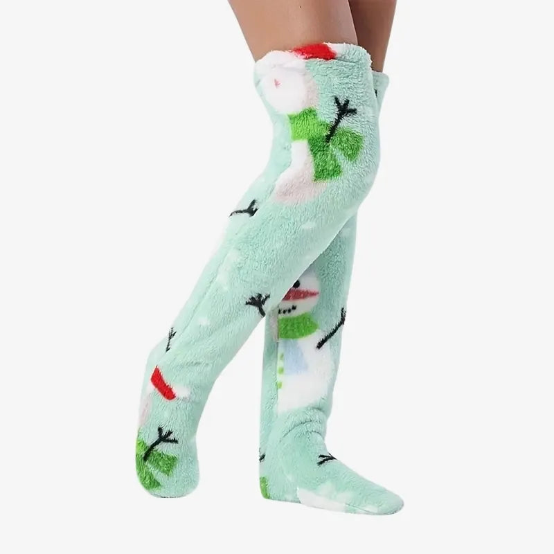 Chaussettes Polaires Flocon d'Hiver
