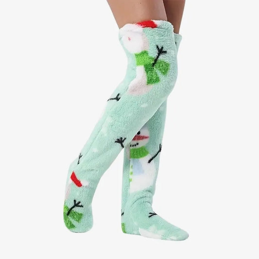 Chaussettes Polaires Flocon d'Hiver