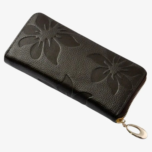Portefeuille Ébène Florale