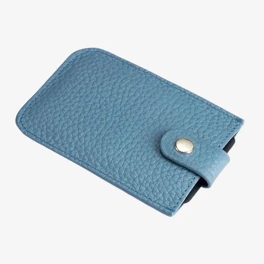 Portefeuille Élégance Cuir Bleu