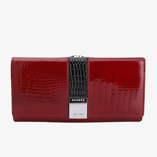 Portefeuille Prestige Écarlate