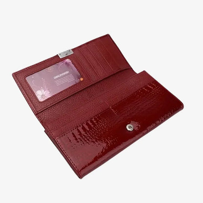 Portefeuille Prestige Écarlate