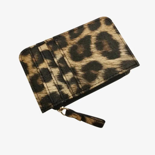 Portefeuille Léopard Sauvage
