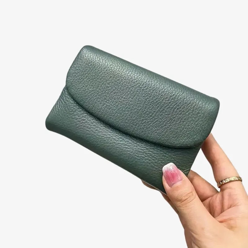 Portefeuille Vert Élégance